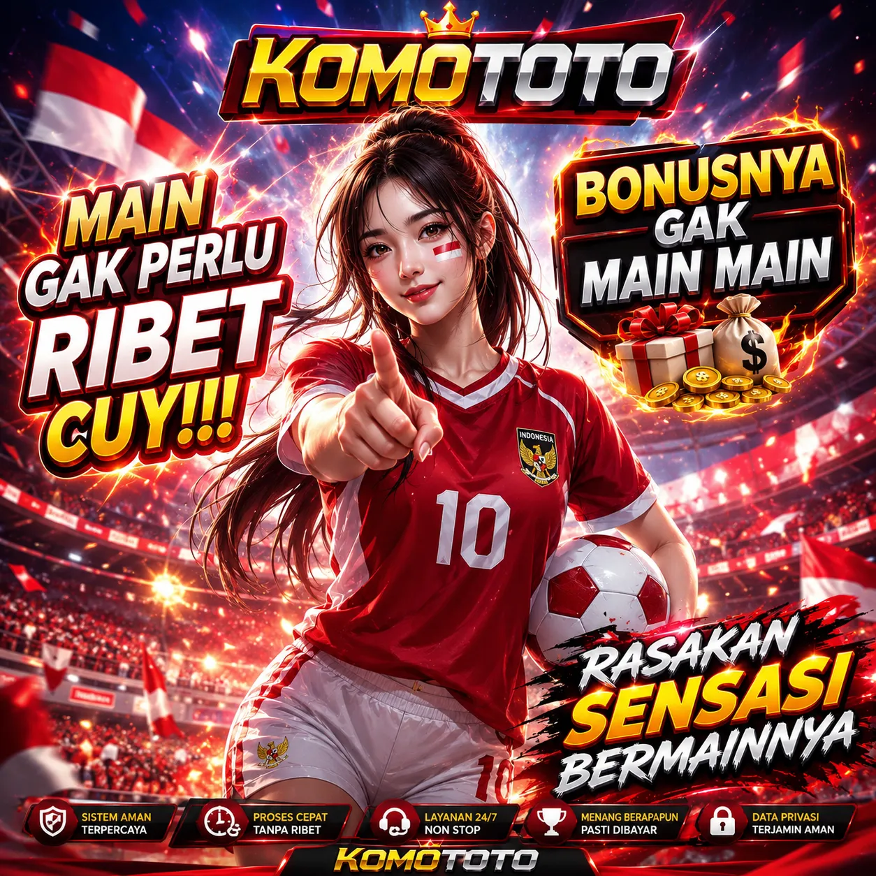 KOMOTOTO Kombinasi Cara Bikin Menang Instan